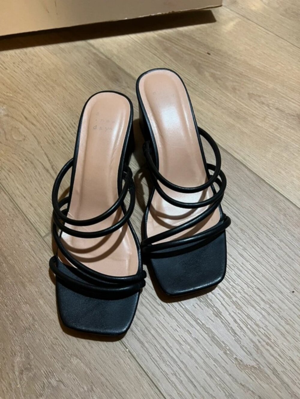 Black heels